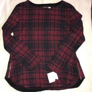 Plaid Sweatshirt